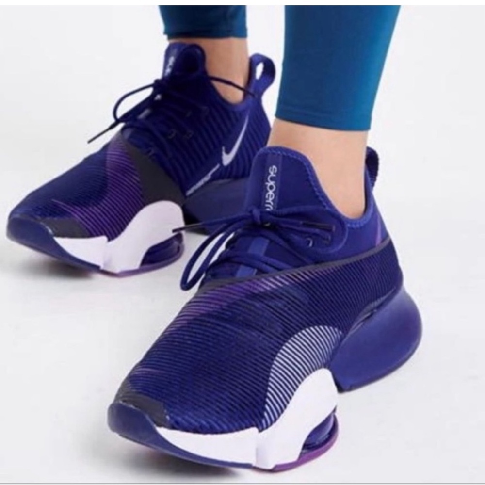 Nike Air Zoom SuperRep 2 Sneakers Training Shoes Regency Purple US Women Size 8